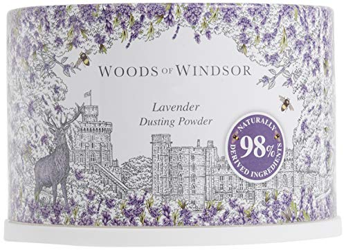Woods of Windsor Lavender Body Dusting Powder 3.5oz with Puff