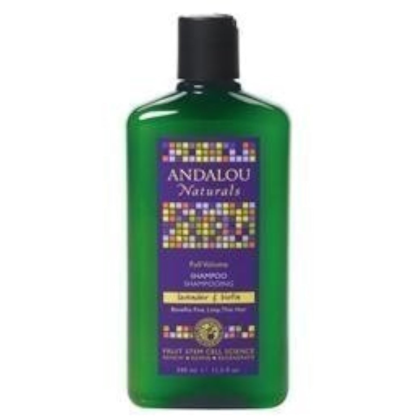 Andalou Naturals Full Volume Shampoo Lavender and Biotin - 11.5 fl oz Pack of 5