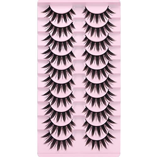 Manga Lashes 16MM - 10 Pairs Japanese Anime Thick Spiky