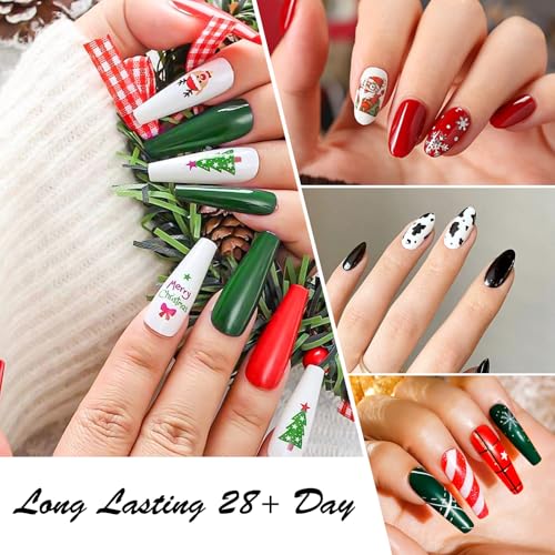 CANNI 30Pcs Hema-Free Gel Nail Polish Set - 9ml LED Soak Off Kit