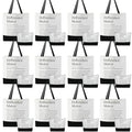 Paterr 24 Pcs Difference Maker Appreciation Gifts Bulk for Women 12 Difference Maker Tote Bag for Christmas Staff Team 12 Makeup Bags for Leader Mentor Manager Medical Assistant Week Gifts for Women