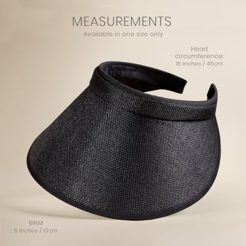 Wide Brim Visor Sun Hat for Women | UV Protection