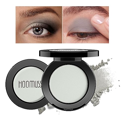 Grey Matte Eyeshadow Palette - Pigmented Long-Lasting Pressed Powder