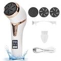 Electric Callus Remover with Vacuum - Rechargeable & Waterproof Foot Care Tool