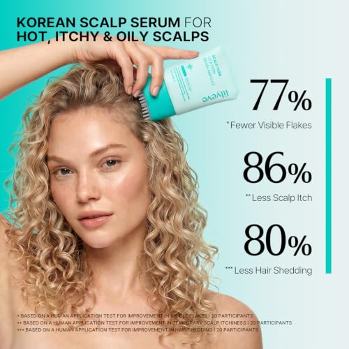 SCALPTURN Cica PDRN Scalp Serum with Built-In Brush, 3.38oz