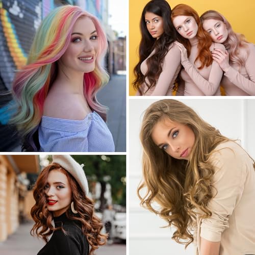 32mm U-Shape Wig Clips 25Pcs Set - Hair Extension Snap Clips