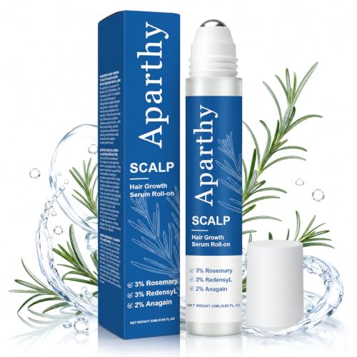 Hair Growth Serum Roll-On for Thicker Hair & Beard - 25ml