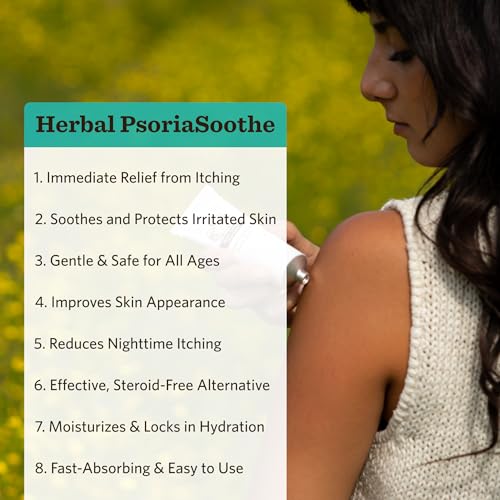 Moon Valley Organics Herbal PsoriaSoothe from With Flax Oil, Beeswax, and Aloe Vera - For Moisturizing Skin Imbalances - Relief for Psoriasis, Eczema, Dry and Itchy Skin - For Adults and Children