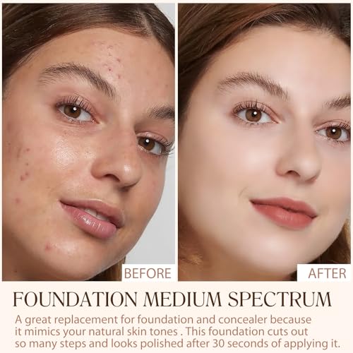Color Changing Foundation SPF 50 - 4-in-1 Waterproof