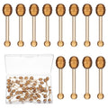 40 Pcs Lip Balm Applicators - Reusable Lip Brush Sticks