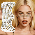 Cheetah Freckles Temporary Face Tattoo - Waterproof Leopard Spots (8 Sheets)