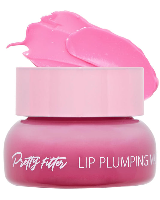 TOUCH IN SOL Pretty Filter Lip Plumping Mask - Lip Volumizing and Moisturizing with Shea Butter, Korean Skincare - Hydrating, Lip Repair, Lip Plumps, Raspberry Scent