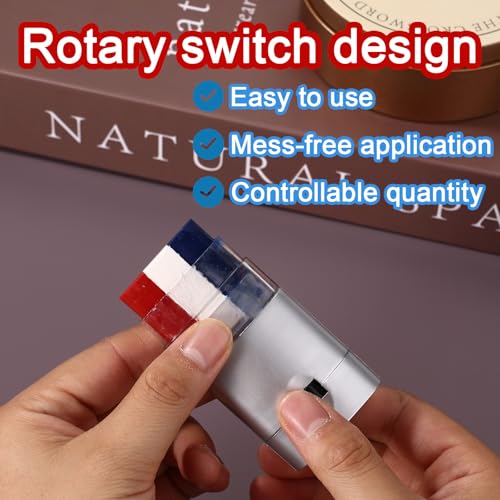 4pcs Patriotic Red White Blue Face Paint Sticks