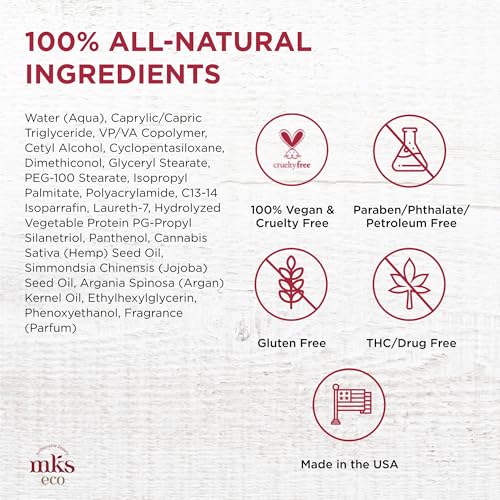 MKS eco Mod Plus, Original Scent - 4 oz - Multipurpose Styling Cream - Hemp Seed Oil, Moroccan Argan Oil - Vegan & Cruelty Free