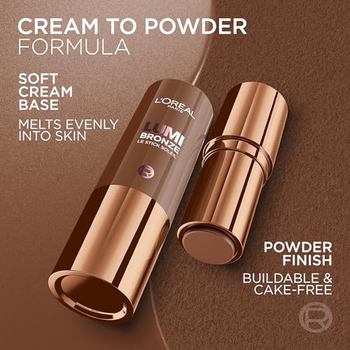 L'Oreal Paris Lumi Bronze Le Stick Soleil Bronzer, Shade 110 Toasted