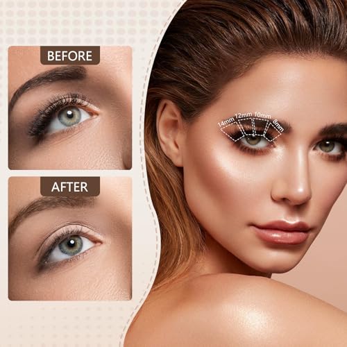 DIY Eyelash Extension Kit - 100 Pcs Wispy Lash Clusters (12-20mm)