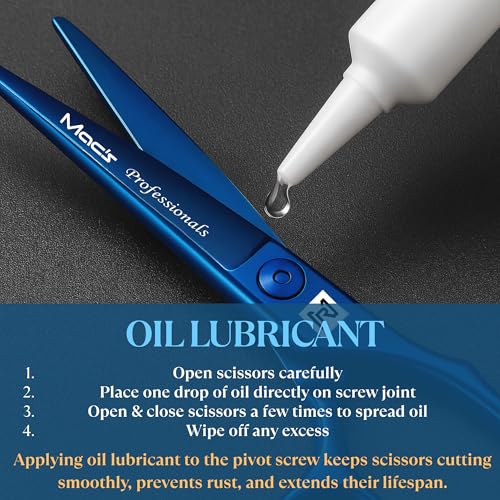 Professional 5.5" Hair Cutting Scissors - Japanese Stainless Steel Barber Shears