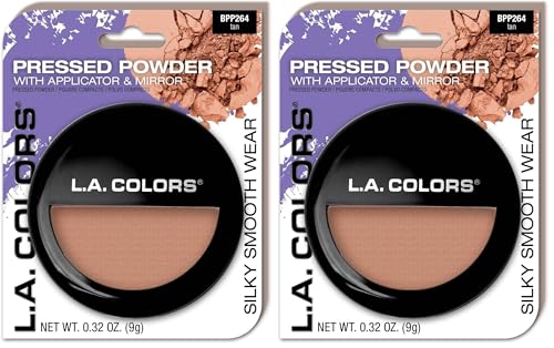 L.A. COLORS Pressed Powder Tan (Pack of 2)