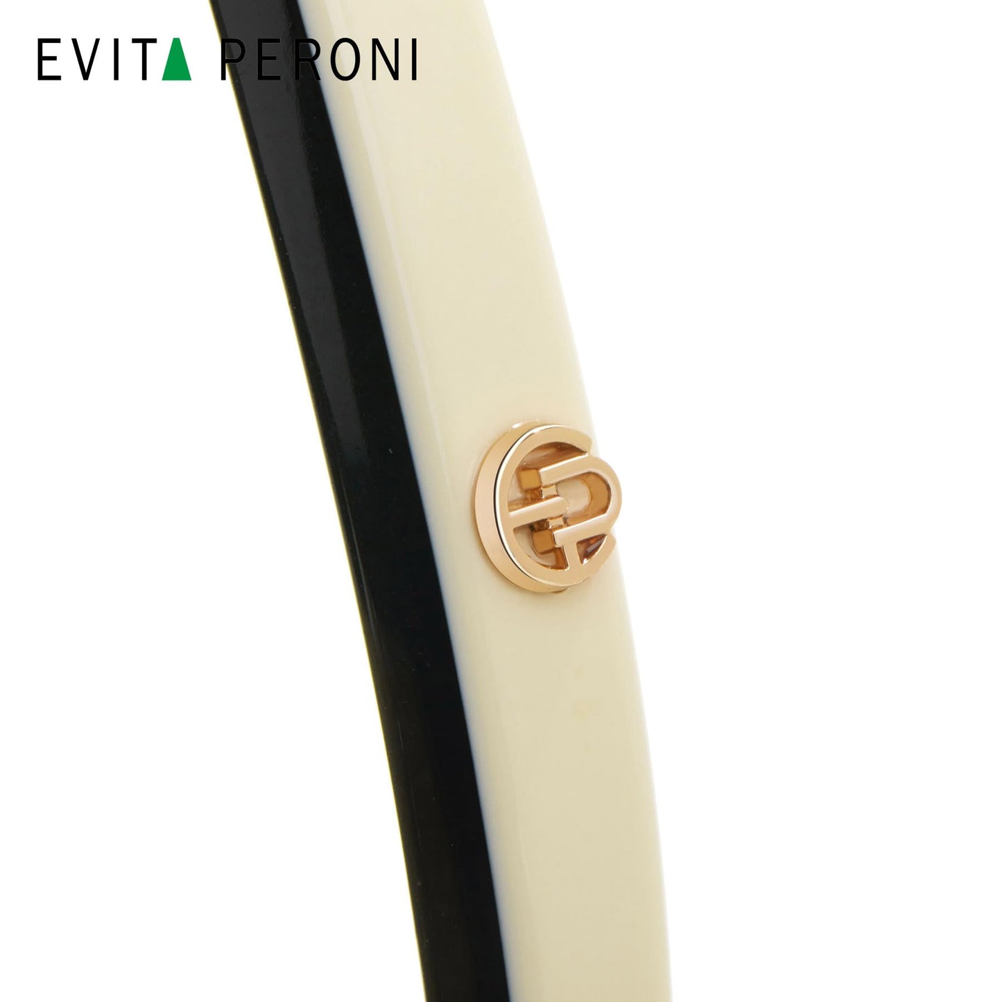 EVITA PERONI Hair Band Designed for Eyewear Black and White Glasses headband No Pressure, No Headache, Comfortable Headbands for Women Non Slip, Head Bands for Women's Hair