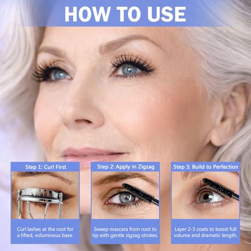 Mascara for Women 60+ | Tubing Formula, Volume & Length