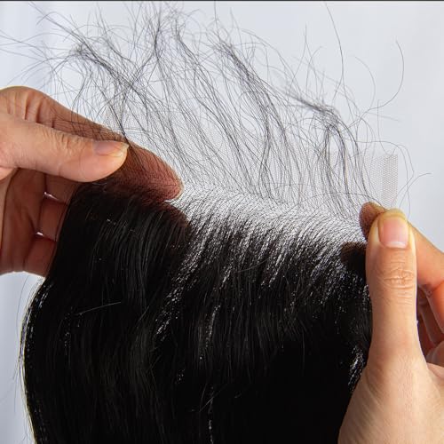 KRN 4x4 Real HD Lace Closure Only, 0.11mm Ultra-thin Invisible Swiss HD Lace Closure with Tiny Single Knot 12A Grade Brazilian Virgin Human Hair Body Wave Closure Pre Plucked with Baby Hair 20 Inch