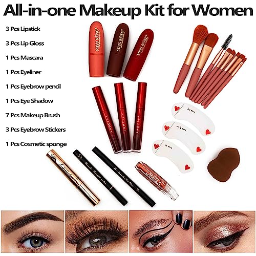 MISS ROSE M 187 Colors Professional Makeup Palette Kit