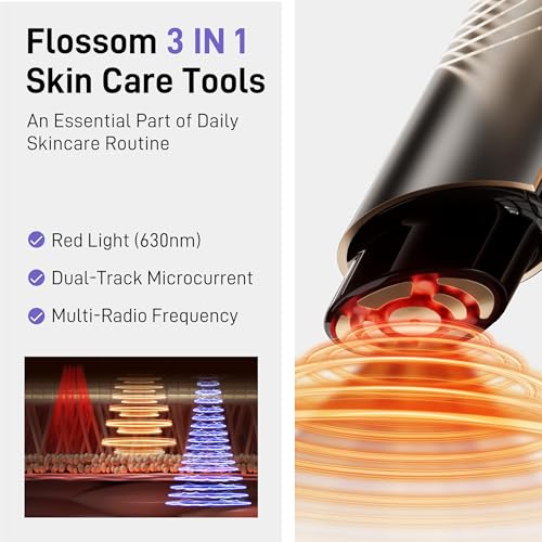 FLOSSOM 3-in-1 Facial Toning Device - 5 Intensity Levels