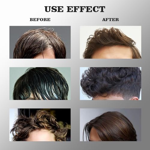 Crownnaturally Matte Hair Styling Powder for Men - Strong Hold & Volume