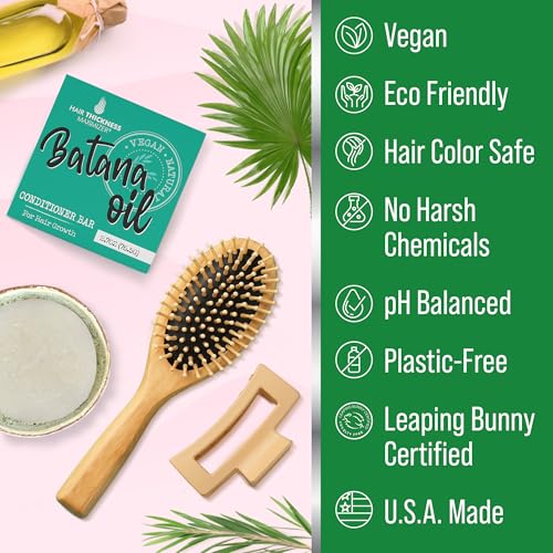 Batana Oil Conditioner Bar for Hair Growth & Thickness