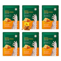 Nourishing Moisturizing Hand Mask Gloves for Dry Cracked Hands - 6 Pairs Set