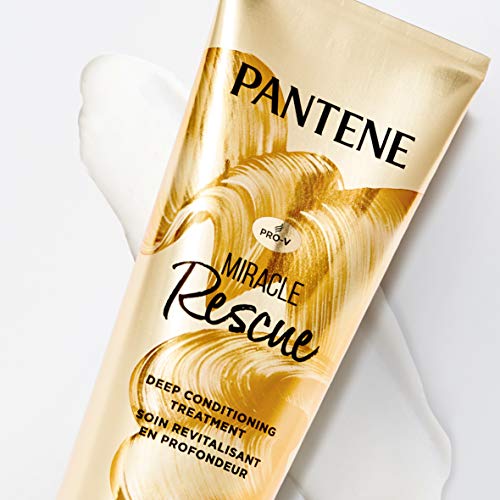 Pantene Miracle Rescue Deep Conditioning Hair Mask Treatment, 8 fl oz, 6.244 Fl oz