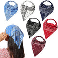 Vercret 6-Pack Hair Scarves Headbands with Clips