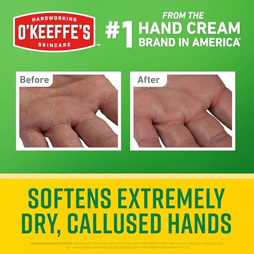 O'Keeffe's Working Hands Intense Renewal Hand Cream with Urea, 3 oz Tube