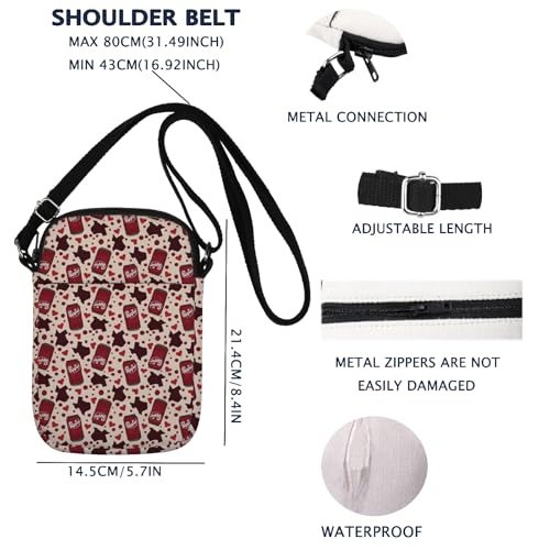 Dr P Crossbody Bag for Soda Lovers - Perfect Gift