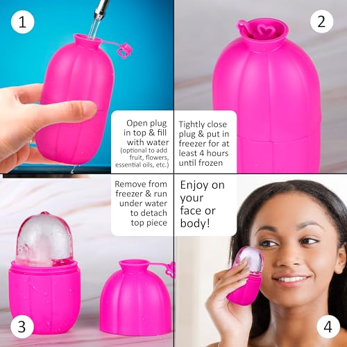 Forever 21 Ice Face Roller - 1pc Ice Roller for Face, Ice Facial Tools, Face Depuffer | Skincare Beauty Tools + Accessories