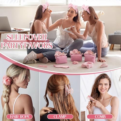 Pink Bridesmaid Gift Set - 36 Pc Party Favor Bundle