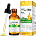 Vitamin E Oil 75,000 IU, Vitamin E Oil for Skin, Scars, Face & Full Body, Moisturize Dry Skin and Radiant Skin, Body Bath Oils, Organic Pure Easy to Absorb