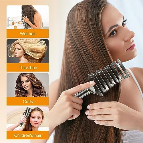 SHINLEA Curved Detangling Brush for Curly Hair