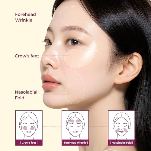 Dr.Melaxin Calcium Hydrogel Eye Patches for Puffy Eyes & Dark Circles (60 Count)