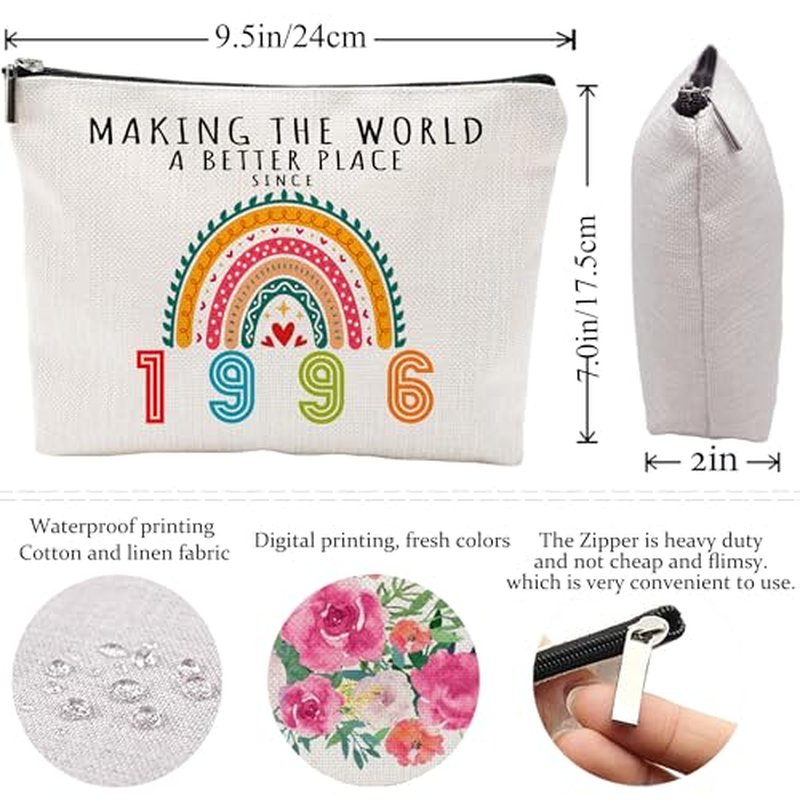 1996 Makeup Bag - 30th Birthday Gift for Women