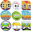 Cartoon Birthday Party Supplies Set for 30 Guests - Plates & Napkins