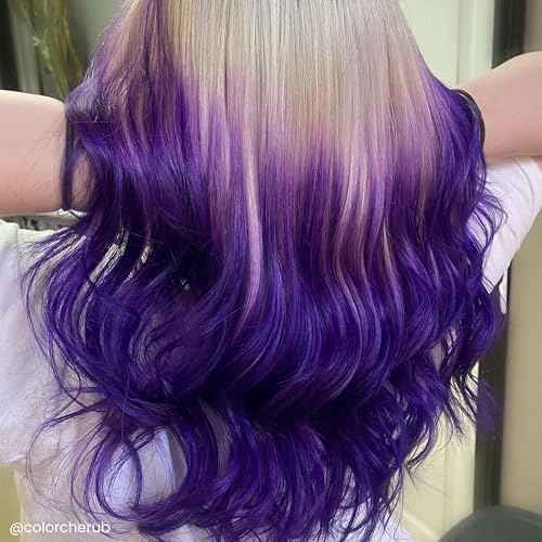 Arctic Fox Semi-Permanent Hair Dye, Vegan & Cruelty-Free, Conditioning, Ammonia-Free, Long Lasting, Purple AF, For All Hair Types, 8 Fl Oz (Pack of 2)