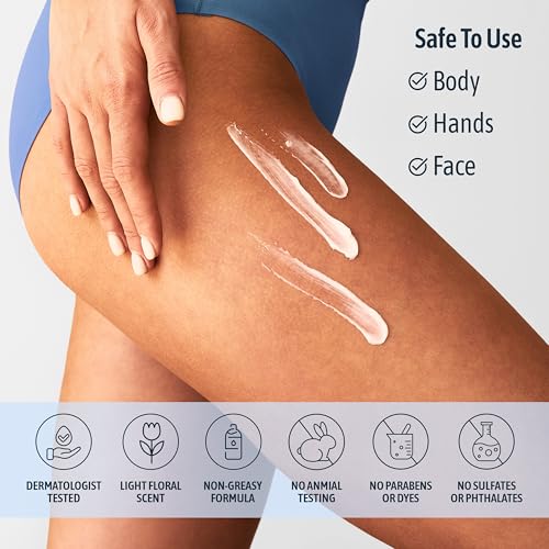 NATURE WELL Clinical Retinol 16oz & Collagen Peptide 10oz Moisturizing Cream Bundle for Face, Body, & Hands, Rejuvenate & Tone, Smooth & Soften, Provides Intense Hydration For Dry & Dull Skin