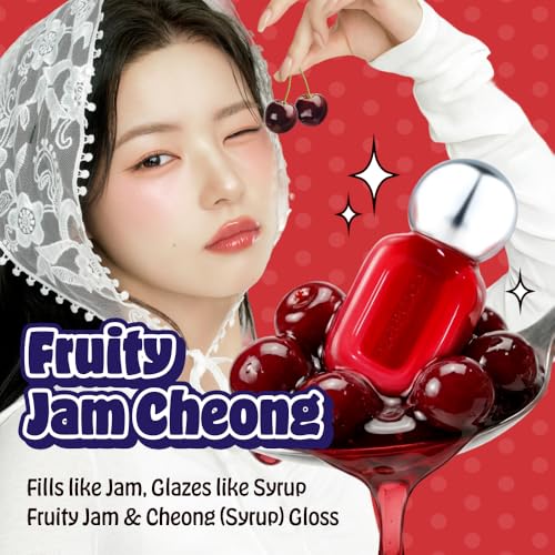 CORALHAZE Fruity Jam Gloss Lip Tint - Watery Glass Shine