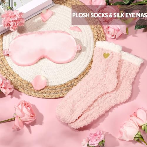 Luxury Pink Birthday Gift Box for Best Friend Birthday Gifts for Women, Cute Aesthetic Present Set for Daughter, Sister, Girlfriend, Wife Unique Gifts for Women Set 11pcs