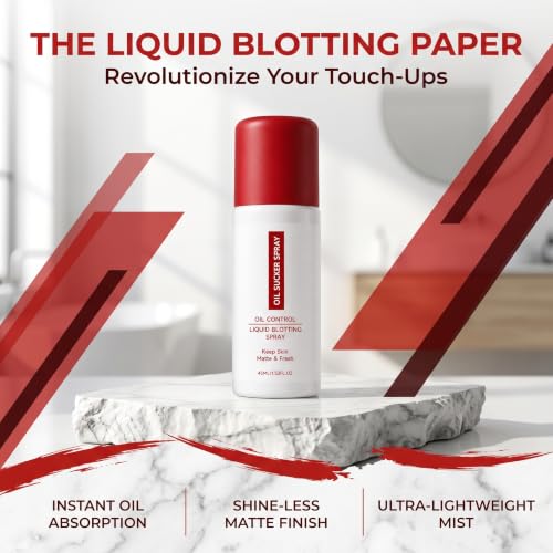 Oil Control Mist Spray - Liquid Blotting Paper for Matte Skin