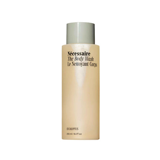 Nécessaire The Body Wash Fragrance-Free - Replenishing Oil-In-Gel Cleanse with Niacinamide, Vitamin C/E + Omega 6/9. Dermatologist-Tested. Non-Comedogenic. Allure Award Winner. 250 ml / 8.4 fl oz.