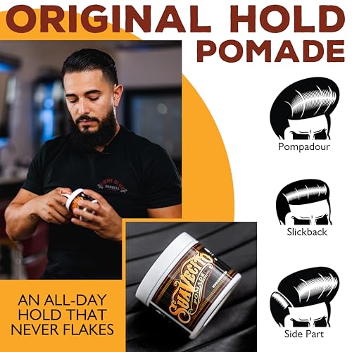 Suavecito Original Hold Pomade for Men 4 oz