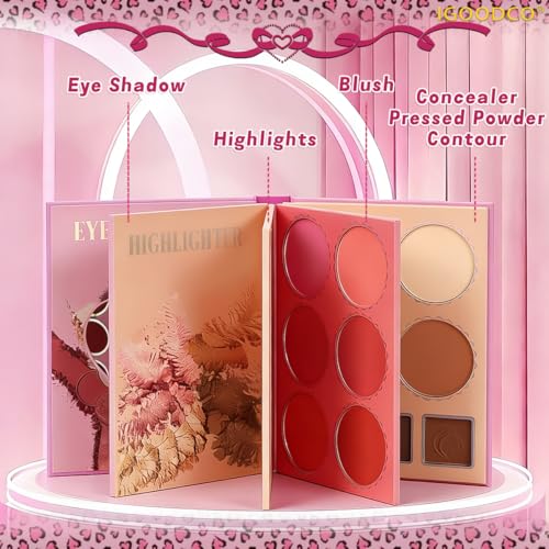 43 Color Sparkling Powder Eye Makeup Palette - Matte & Glitter