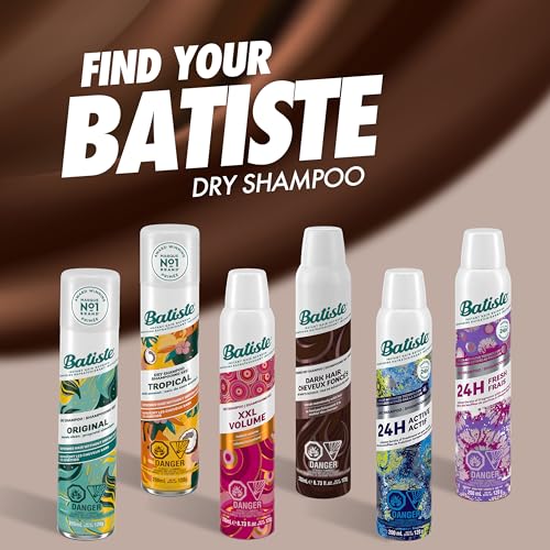 Batiste Dry Shampoo for Dark Hair, 3.81 oz